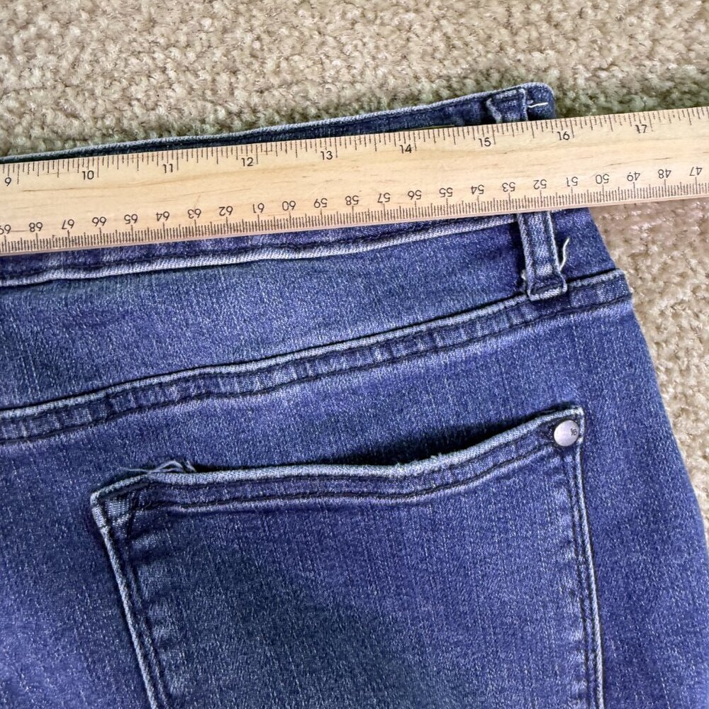 Judy Blue Los Angeles Skinny Fit Jeans Womens Size 18W Blue Denim 32x26 F131 - Picture 10 of 14